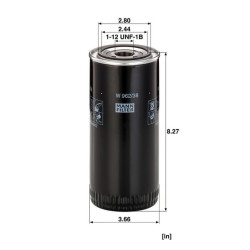 Alyvos filtras W96238