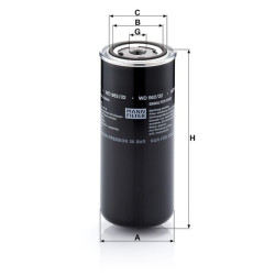 Alyvos filtras WD96232