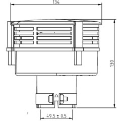 Oro išankstinis valytuvas turbo® 3, 15-2" tipas 211320000