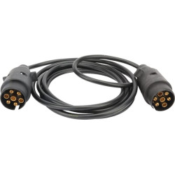 12 V / 7 kontaktų laidas - 2,8 m LA404108