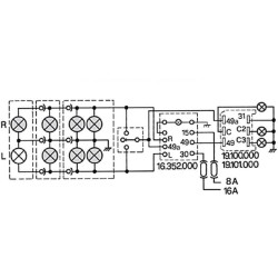 Cobo posūkio signalo relė 1900730000