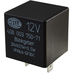 Posūkio signalo relė 12V, 3 kontaktų 4DB003750711