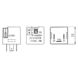 Mirksintis indikatorius 321001JAE