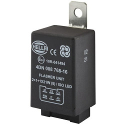 Posūkio signalo relė LED 6 polių 12V 4DN008768167