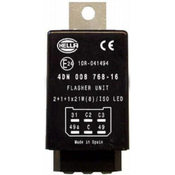 Posūkio signalo relė LED 6 polių 12V 4DN008768167