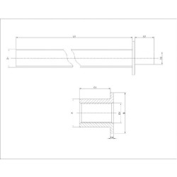 Pilnas velenas 48 mm STR1620NW