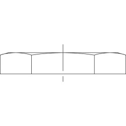 Veržlė M45x2.00 plienas Voss MSV4520