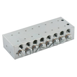 Cinkuotas skirstytuvas, 16 jungčių, CLBV16