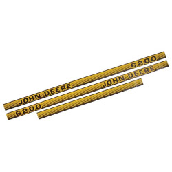 Lipdukų rinkinys „John Deere 6200“ TR6200JD