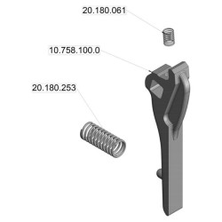 Sukomplektuotas ežektorius Scharm ller 02480100