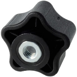 Rankenėlė: Žvaigždė: 1/4-20: 1,38" Skersmuo: Juoda 72005137