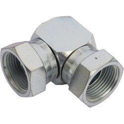 Kompaktiška alkūnė F/F 3/4BSP 90° FF9012K