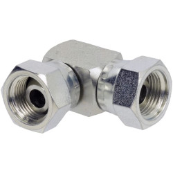 Kompaktiška alkūnė F/F 3/8BSP 90° FF9006K