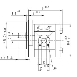 Hidraulinis siurblys AZPF-10-014-R 0510525020