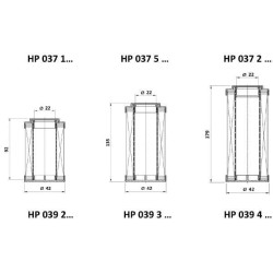 Filtro elementas 10 µm HP0393M10AN