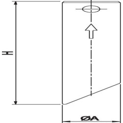 Prailginamasis vamzdis ø40X300 MP9TE40A300