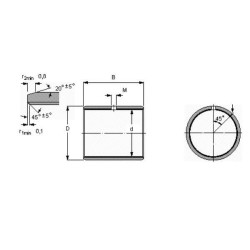 Guolio įvorė SKF 7500PCM606560M