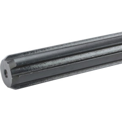 Velenas su įpjovomis 400L 13/8 pilno skersmens 6735400KR