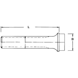 Velenas su įpjovomis 33,2 EDS190650251