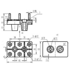 Jungiamoji juostelė EM916007WGKR