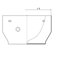 Ventiliatoriaus dangtelis EM916001WGKR