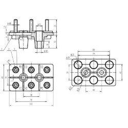Jungiamoji juostelė EM918007WGKR