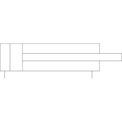 Apvalus cilindras DNR12160M