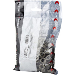 Šešiakampė veržlė M10x1,50, plienas, 8 klasė, Kramp 04020010