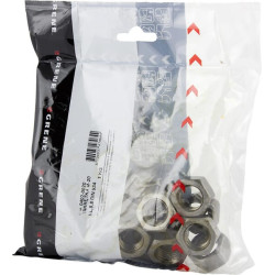 Šešiakampė veržlė M20x2,50, plienas, 8 klasė, Kramp 04020020