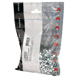 Šešiakampė veržlė M6x1.00, plienas, 8 klasė, Kramp 04040006