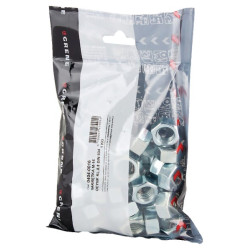 Šešiakampė veržlė M16x2.00, plienas, 8 klasė, Kramp 04040016