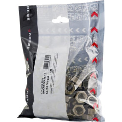 Šešiakampė veržlė M12x1,75, plienas, 8 klasė, Kramp 04040012