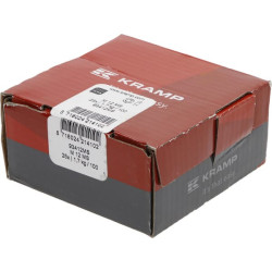 Šešiakampė veržlė DIN934 M12x1,75, cinkuota žalvarinė, Kramp 93412MS