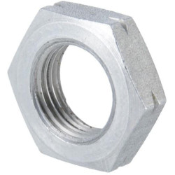 Šešiakampė veržlė, žemo modelio DIN936, M18x1,50, cinkuota, Kramp 9361815LI