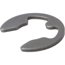 E formos spaustukas, išorinis, 8x0,9 mm, DIN6799, plienas, Kramp 679907