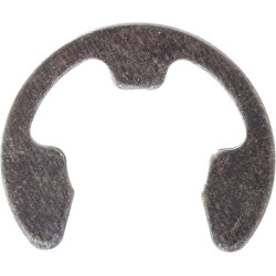 E formos spaustukas, išorinis, 13x1,3 mm, DIN6799, plienas, Kramp 679912