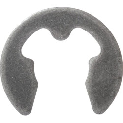 E formos spaustukas, išorinis, 6x0,7 mm, DIN6799, plienas, Kramp 679905