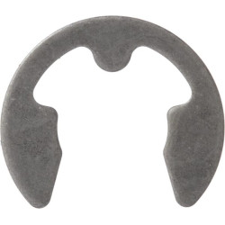 E formos spaustukas, išorinis, 7x0,7 mm, DIN6799, plienas, Kramp 679906