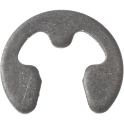 E formos spaustukas, išorinis, 3x0,6 mm, DIN6799, plienas, Kramp 679923