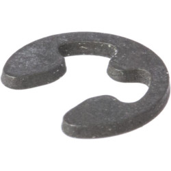 E formos spaustukas, išorinis, 3x0,6 mm, DIN6799, plienas, Kramp 679923