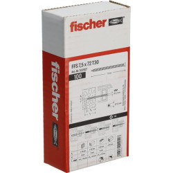 Lango rėmo varžtas FFS 7,5X72 T30 100 vnt. 532927