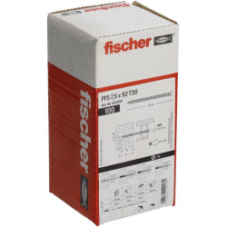 Lango rėmo varžtas FFS 7,5X92 T30 100 vnt. 532930