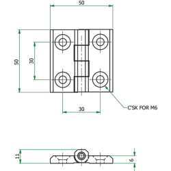 Metalinis vyris, juodai padengtas HS468175