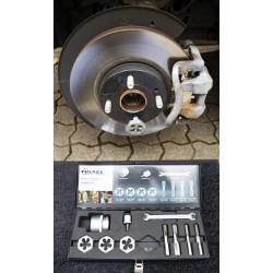 Sriegiklio ir šešiakampio veržlių rinkinys 48647VOL