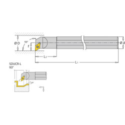 Sukamasis laikiklis, dešinysis 93° S-SDUCR S12KSDUCR07