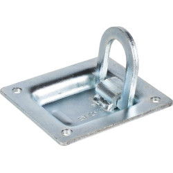 Cinkuotas antgalis 102 x 96 mm, aukštis 22 mm, 709003KR