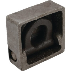 Suvirinamas dengtas antgalis 95 x 90 mm, aukštis 35 mm, 709031KR