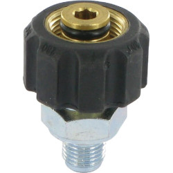 Srieginė jungtis + pasukama M22x1,5-1/4" HD260230