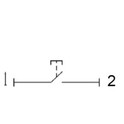 Massey Ferguson 5S.145 StageV, Dyna6 (MB048028-) 11901006PN Stūmimo jungiklis, trauklių keltuvas, apvalus, geltonas