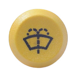 Massey Ferguson 3085 11245100PN Stūmoklinis jungiklis, valytuvų ploviklis, apvalus, geltonas